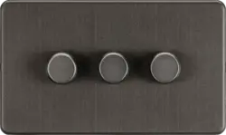 ml smoked bronze 3G 2-way 10-200W (5-150W LED) Intelligent dimmer - Smoked Bronze - Electrical ml smoked bronze 3G 2-way 10-200W (5-150W LED) Intelligent dimmer - Smoked Bronze Electrical