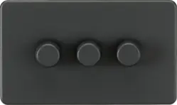 ml antricate 3G 2-way 10-200W (5-150W LED) Intelligent dimmer - Anthracite - ml antricate 3G 2-way 10-200W (5-150W LED) Intelligent dimmer - Anthracite