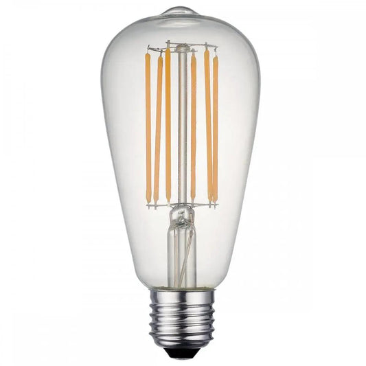 dar lighting Där Lighting Group Dar Pack Of 5 E27 7w LED Filament Rustic Dimmable Lamp - dar lighting Där Lighting Group Dar Pack Of 5 E27 7w LED Filament Rustic Dimmable Lamp