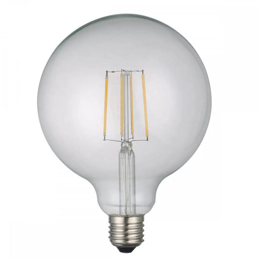 dar lighting Där Lighting Group, Dar Pack Of 5 E27 6w LED Dimmable Large Globe Lamp - dar lighting Där Lighting Group, Dar Pack Of 5 E27 6w LED Dimmable Large Globe Lamp
