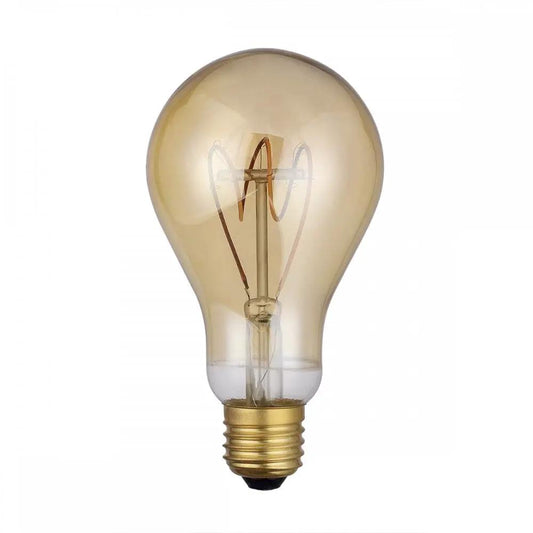 dar lighting Där Lighting Group, Dar Pack Of 5 E27 4w LED Dimmable Vintage Large Glass Lamp - dar lighting Där Lighting Group, Dar Pack Of 5 E27 4w LED Dimmable Vintage Large Glass Lamp