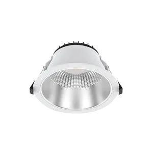 Integral Downlights RECESS PLUS II 160-170MM CUTOUT 20W 2400LM 120LM/W CCT ADJUSTABLE 3000/4000K 60 BEAM IP54 MAINS DIM 220-240VAC INTEGRAL - LED Downlights Integral Downlights RECESS PLUS II 160-170MM CUTOUT 20W 2400LM 120LM/W CCT ADJUSTABLE 3000/4000K 60 BEAM IP54 MAINS DIM 220-240VAC INTEGRAL LED Downlights