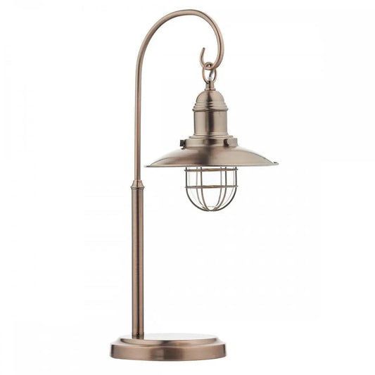 dar lighting Där Lighting Group Dar TER4264 Terrace Table Lamp Copper - dar lighting Där Lighting Group Dar TER4264 Terrace Table Lamp Copper