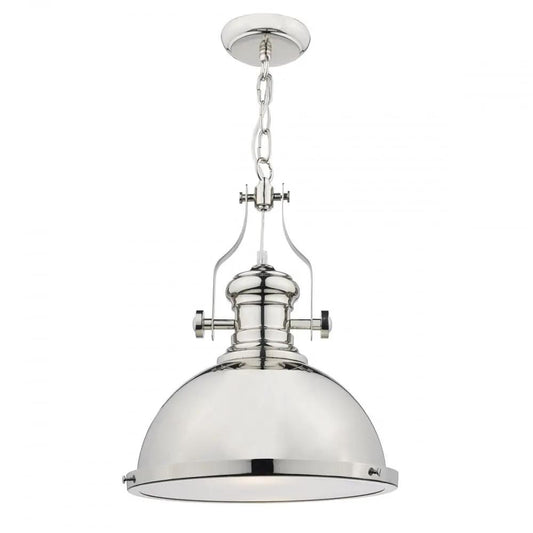 dar lighting Dar Lighting Group Dar ARO0138 Arona 1 Light Pendant Polished Chrome (S) - dar lighting Dar Lighting Group Dar ARO0138 Arona 1 Light Pendant Polished Chrome (S)