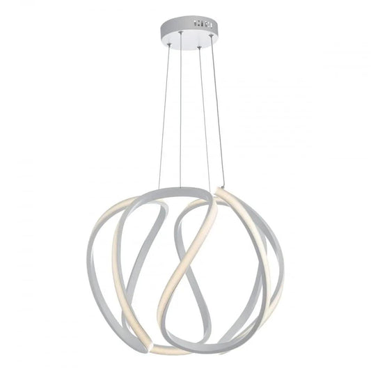 dar lighting Där Lighting Group, Dar ALO862 Alonsa Pendant Large White LED - dar lighting Där Lighting Group, Dar ALO862 Alonsa Pendant Large White LED