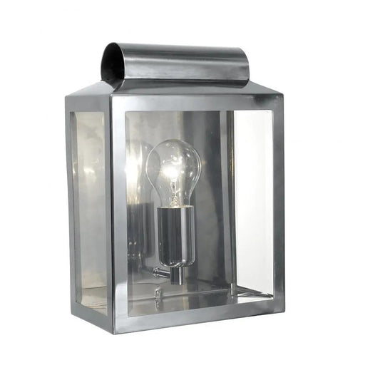 dar lighting Där Lighting Group, Dar NOT2144 Notary Rectangle Wall Bracket Stainless Steel - dar lighting Där Lighting Group, Dar NOT2144 Notary Rectangle Wall Bracket Stainless Steel