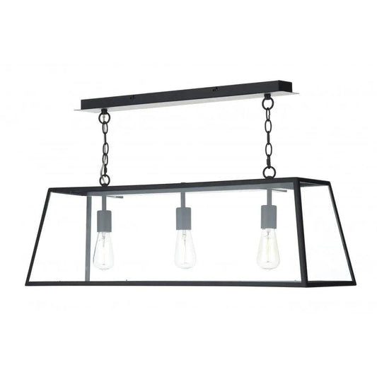 dar lighting Där Lighting Group, Dar ACA0322 Academy Light Pendant Black - dar lighting Där Lighting Group, Dar ACA0322 Academy Light Pendant Black