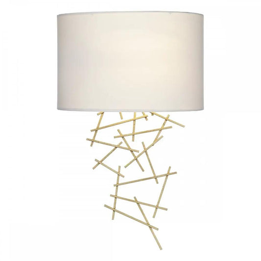 dar lighting Där Lighting Group, Dar CEV0735 Cevero Wall Light Gold C/W Shade (S) - dar lighting Där Lighting Group, Dar CEV0735 Cevero Wall Light Gold C/W Shade (S)