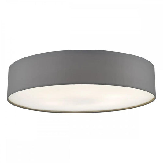 dar lighting Där Lighting Group, Dar CIE4839 Cierro 6 Light Flush Grey - dar lighting Där Lighting Group, Dar CIE4839 Cierro 6 Light Flush Grey