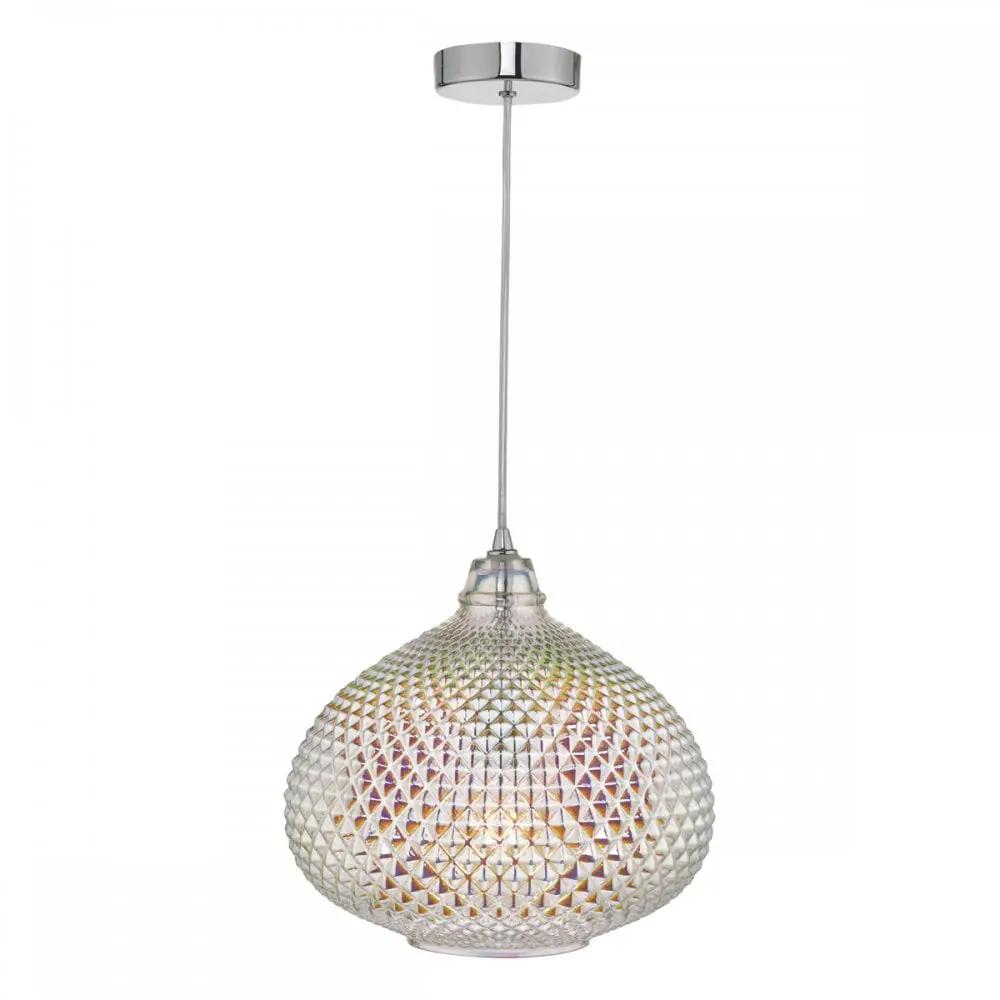 dar lighting Där Lighting Group Dar ROI0155 Roisin Pendant Glass Polished Chrome - dar lighting Där Lighting Group Dar ROI0155 Roisin Pendant Glass Polished Chrome