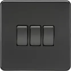 ml matt black 10AX 3G 2-way Switch - Matt Black - ml matt black 10AX 3G 2-way Switch - Matt Black