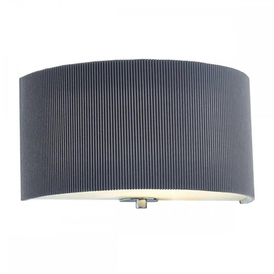 dar lighting Där Lighting Group, Dar ZAR0139 Zaragoza Wall Bracket Grey - dar lighting Där Lighting Group, Dar ZAR0139 Zaragoza Wall Bracket Grey