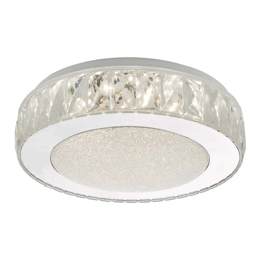 dar lighting Där Lighting Group, Dar AKE5208 Akelia Flush Acrylic And Stainless Steel Small LED - dar lighting Där Lighting Group, Dar AKE5208 Akelia Flush Acrylic And Stainless Steel Small LED