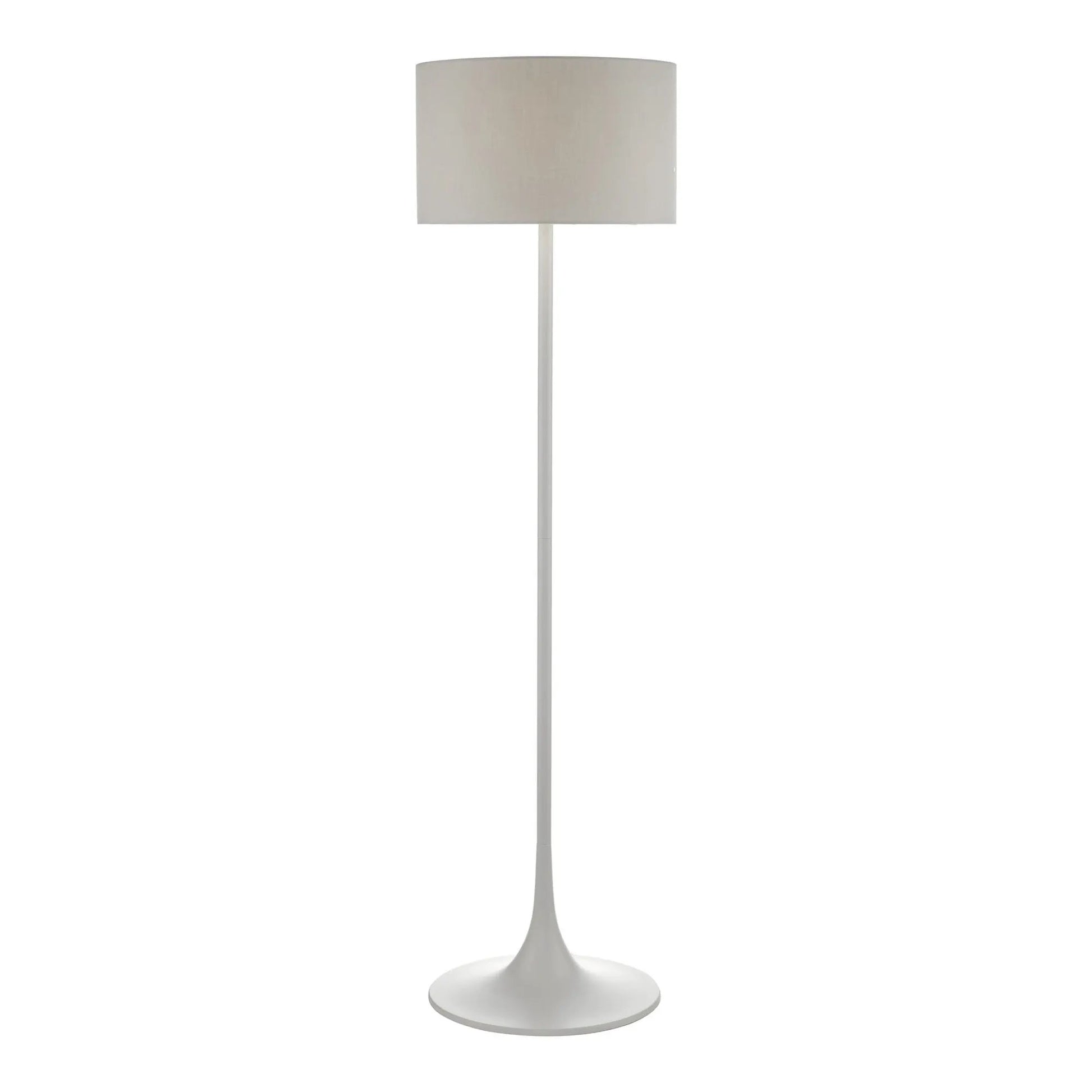 dar lighting Där Lighting Group, Dar FUN4939 Floor Lamp Grey With Shade - dar lighting Där Lighting Group, Dar FUN4939 Floor Lamp Grey With Shade