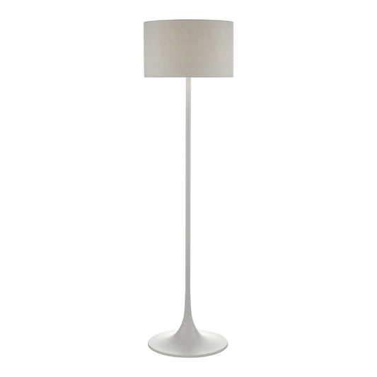 dar lighting Där Lighting Group, Dar FUN4939 Floor Lamp Grey With Shade - dar lighting Där Lighting Group, Dar FUN4939 Floor Lamp Grey With Shade