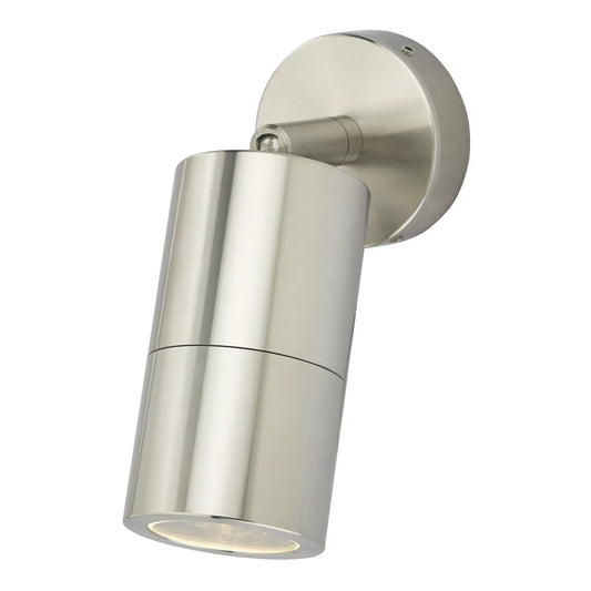 dar lighting Där Lighting Group Dar ORT0768 Ortega 1 Light Wall Light Aluminium IP65 - dar lighting Där Lighting Group Dar ORT0768 Ortega 1 Light Wall Light Aluminium IP65