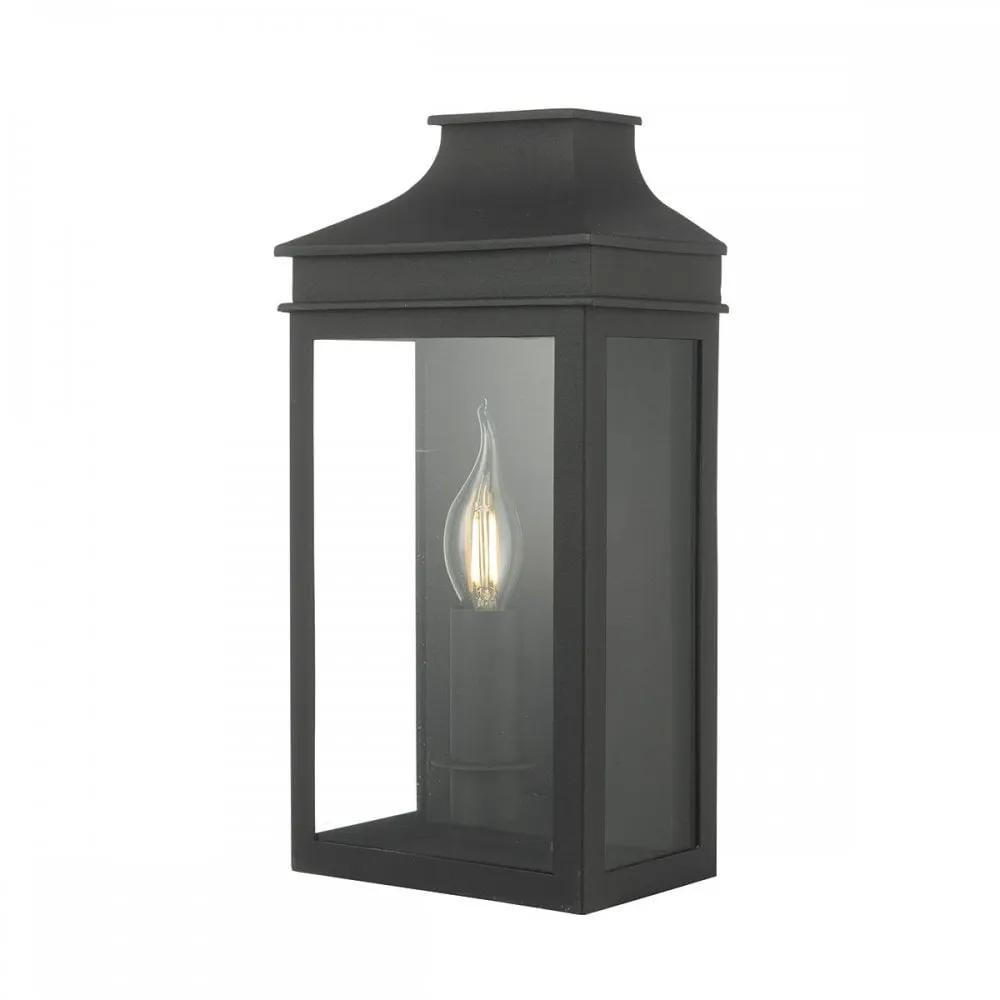 dar lighting Där Lighting Group, VAP5222 Vapour Outdoor Coach Lantern Wall Light Black - dar lighting Där Lighting Group, VAP5222 Vapour Outdoor Coach Lantern Wall Light Black