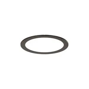 Integral Downlights RECESS PLUS II BEZEL FOR 160MM CUTOUT 190MM DIA BLACK INTEGRAL - Bezels Integral Downlights RECESS PLUS II BEZEL FOR 160MM CUTOUT 190MM DIA BLACK INTEGRAL Bezels