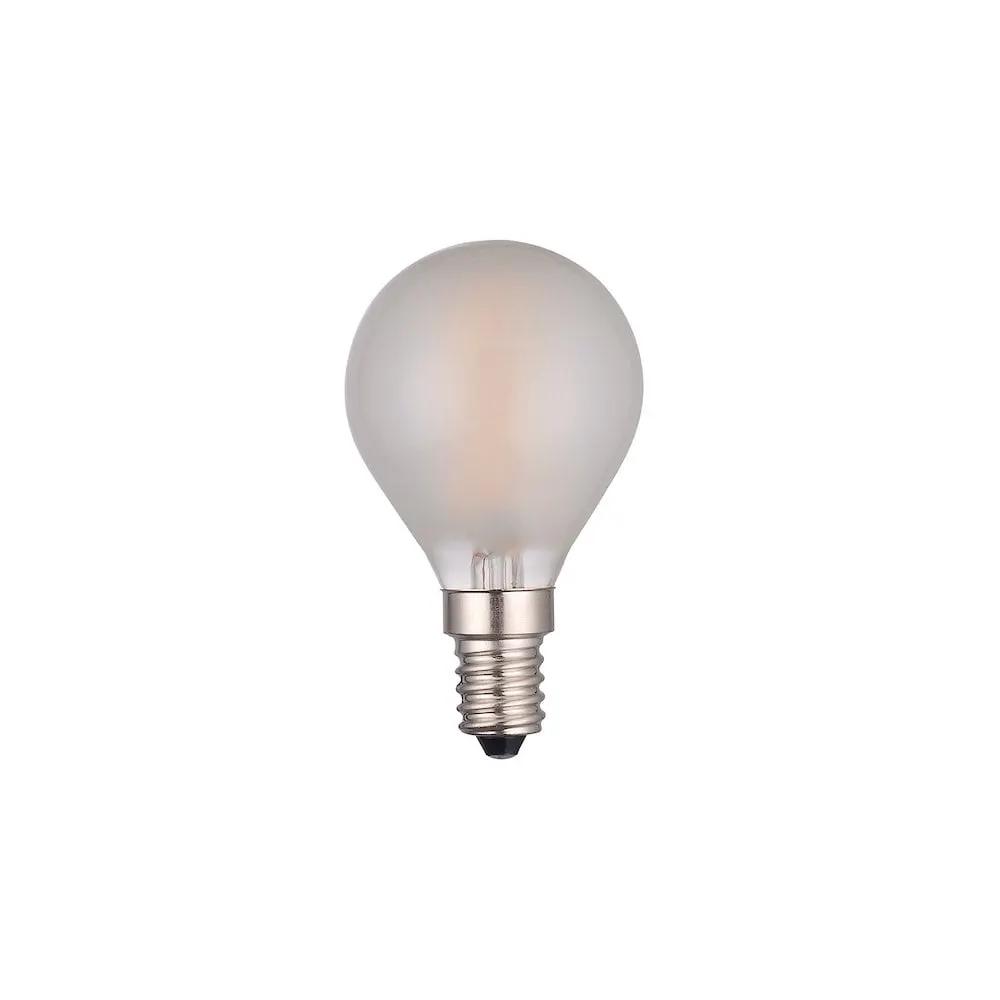 dar lighting Där Lighting Group, Dar Pack Of 5 E14 LED Golf Ball Lamp 4W Frosted - dar lighting Där Lighting Group, Dar Pack Of 5 E14 LED Golf Ball Lamp 4W Frosted