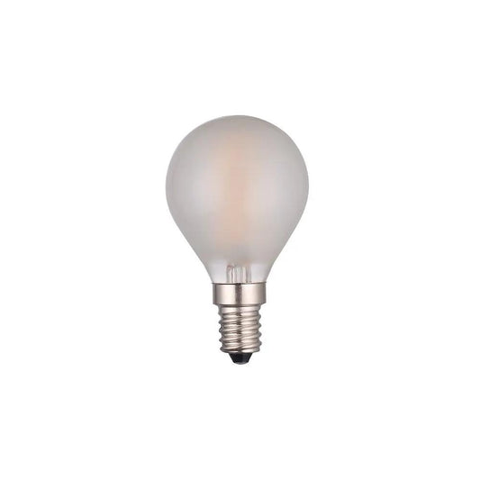 dar lighting Där Lighting Group, Dar Pack Of 5 E14 LED Golf Ball Lamp 4W Frosted - dar lighting Där Lighting Group, Dar Pack Of 5 E14 LED Golf Ball Lamp 4W Frosted
