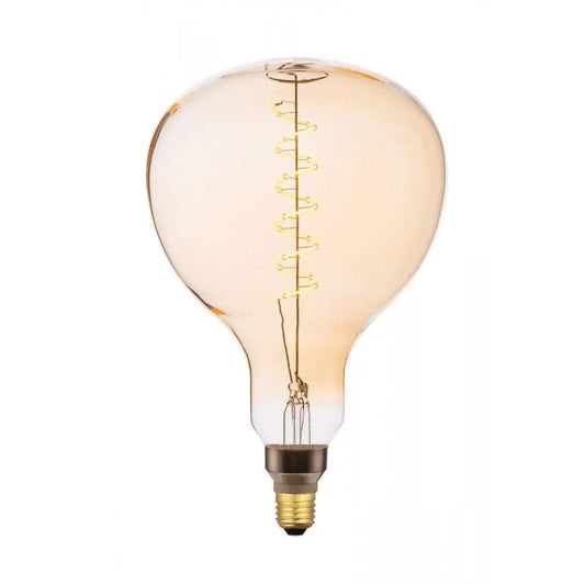 dar lighting Där Lighting Group, Dar E27 LED Dimmable Vintage Globe Flex Filament 5W Amber - dar lighting Där Lighting Group, Dar E27 LED Dimmable Vintage Globe Flex Filament 5W Amber