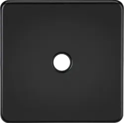 ml matt black 20A Flex Outlet Plate - Matt Black - ml matt black 20A Flex Outlet Plate - Matt Black
