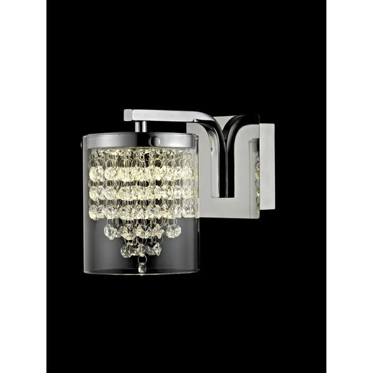 impex Impex Lighting LED608242/01/WB/CH Florina 1 Light LED Wall Chrome - impex Impex Lighting LED608242/01/WB/CH Florina 1 Light LED Wall Chrome