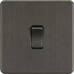 ml smoked bronze 10AX 1G DP Switch - Smoked Bronze - Electrical ml smoked bronze 10AX 1G DP Switch - Smoked Bronze Electrical