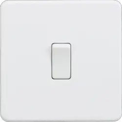 ml matt white 10AX 1G DP Switch - Matt White - Electrical ml matt white 10AX 1G DP Switch - Matt White Electrical