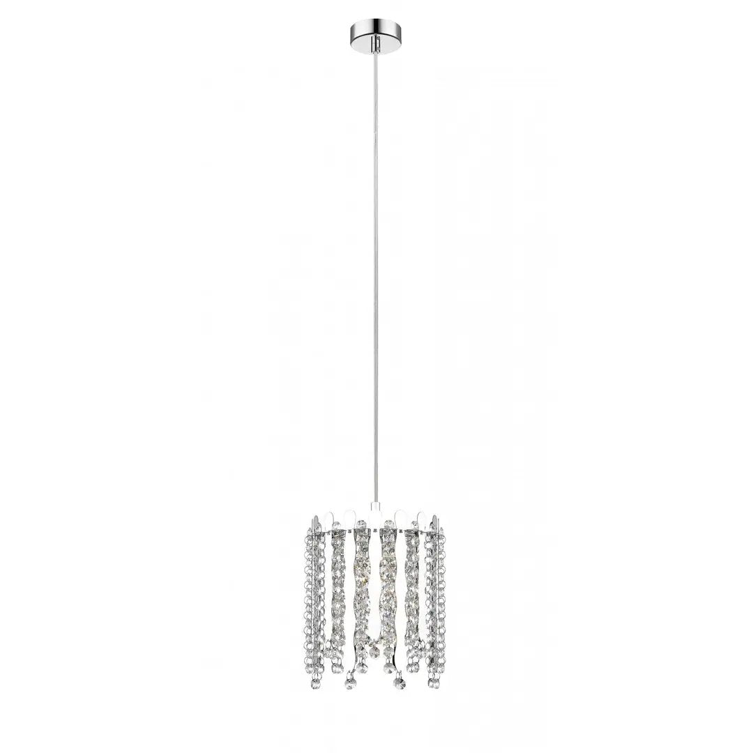 impex Impex CFH2105/01/CH Belize 1 Light Pendant Chrome Crystal - impex Impex CFH2105/01/CH Belize 1 Light Pendant Chrome Crystal