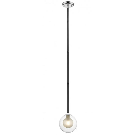 impex Impex PGH1806/01/CH/MBLK Remy 1 Light Ceiling Light Chrome Black - impex Impex PGH1806/01/CH/MBLK Remy 1 Light Ceiling Light Chrome Black