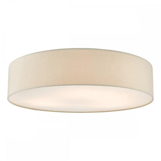 dar lighting Där Lighting Group, CIE4801 Cierro 6 Light Flush Taupe With Diffuser 80cm - dar lighting Där Lighting Group, CIE4801 Cierro 6 Light Flush Taupe With Diffuser 80cm