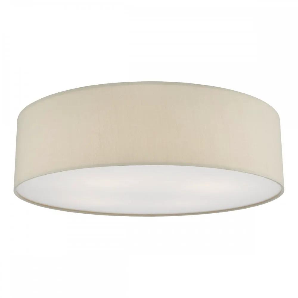 dar lighting Där Lighting Group CIE5001 Cierro 4 Light Flush Taupe With Diffuser 60cm - dar lighting Där Lighting Group CIE5001 Cierro 4 Light Flush Taupe With Diffuser 60cm