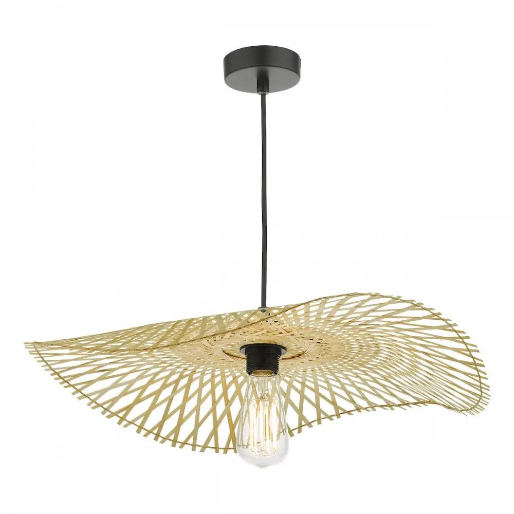 dar lighting Där Lighting Group, DEJ6529 Deja Easy Fit Pendant Natural Rattan - dar lighting Där Lighting Group, DEJ6529 Deja Easy Fit Pendant Natural Rattan