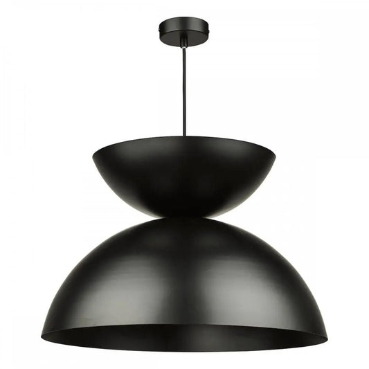 dar lighting Där Lighting Group, RIY0122 Riya Pendant Matt Black - dar lighting Där Lighting Group, RIY0122 Riya Pendant Matt Black