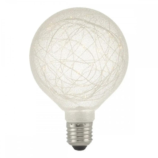 dar lighting Där Lighting Group, Dar Pack Of 4 E27 LED Starry 125mm Globe Lamp Multi-Coloured - dar lighting Där Lighting Group, Dar Pack Of 4 E27 LED Starry 125mm Globe Lamp Multi-Coloured