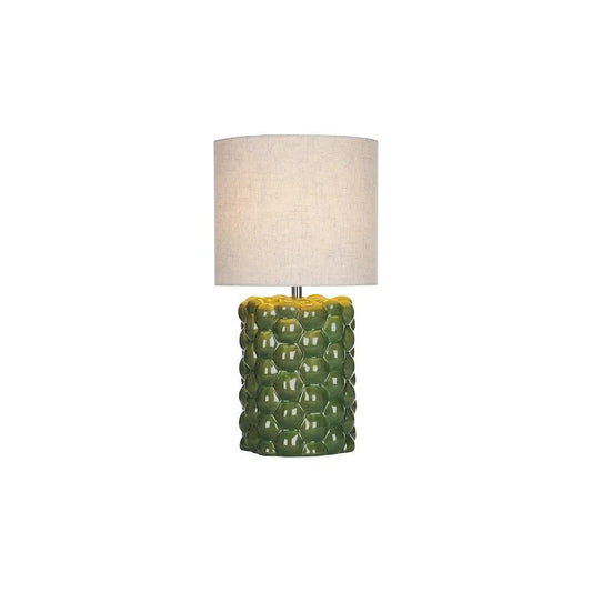 dar lighting Där Lighting Group, JAY4224 Jayden Table Lamp Green Reactive Glaze With Shade - dar lighting Där Lighting Group, JAY4224 Jayden Table Lamp Green Reactive Glaze With Shade