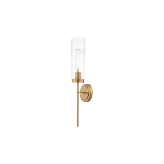dar lighting Där Lighting Group, JOD0763 Jodelle Wall Light Polished Bronze and Glass - dar lighting Där Lighting Group, JOD0763 Jodelle Wall Light Polished Bronze and Glass