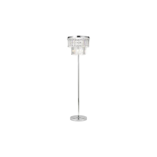 dar lighting Där Lighting Group, ANG4908 Angel 6 Light Floor Lamp Polished Chrome Crystal - dar lighting Där Lighting Group, ANG4908 Angel 6 Light Floor Lamp Polished Chrome Crystal