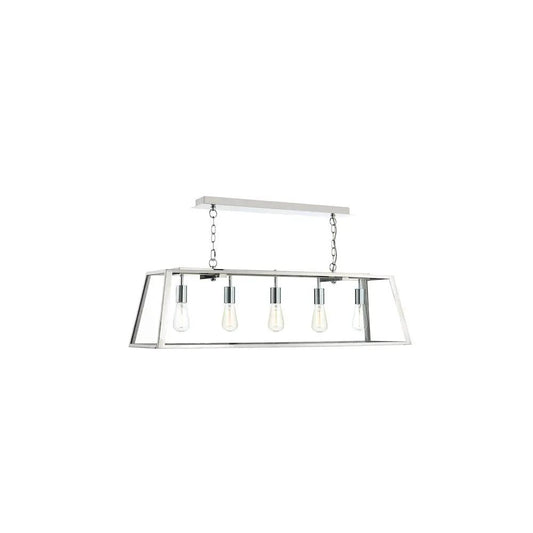 dar lighting Där Lighting Group, Dar ACA0544 Academy Pendant Stainless Steel - dar lighting Där Lighting Group, Dar ACA0544 Academy Pendant Stainless Steel