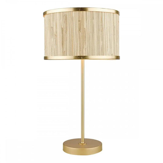 dar lighting Där Lighting Group, FEN4235 Fenella Table Lamp Gold Leaf - dar lighting Där Lighting Group, FEN4235 Fenella Table Lamp Gold Leaf