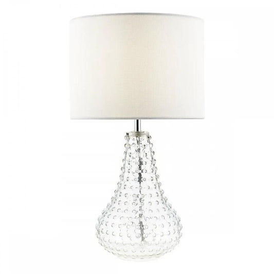 dar lighting Där Lighting Group, KRI4208 Kristina Table Lamp Textured Glass With Shade - dar lighting Där Lighting Group, KRI4208 Kristina Table Lamp Textured Glass With Shade