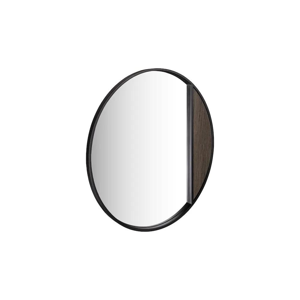 dar lighting Där Lighting Group, 002RAS001 Rasmus Mirror Mocha Veneer and Matt Black 80cm - dar lighting Där Lighting Group, 002RAS001 Rasmus Mirror Mocha Veneer and Matt Black 80cm