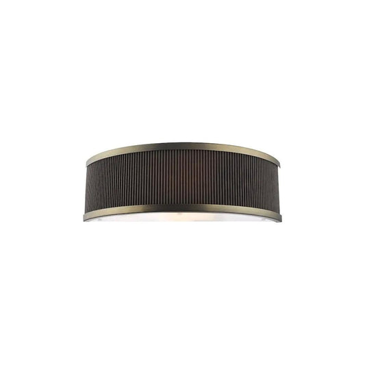 dar lighting Där Lighting Group ALV0739 Alvaro Wall Light Antique Bronze With Brown Shade (S) - dar lighting Där Lighting Group ALV0739 Alvaro Wall Light Antique Bronze With Brown Shade (S)