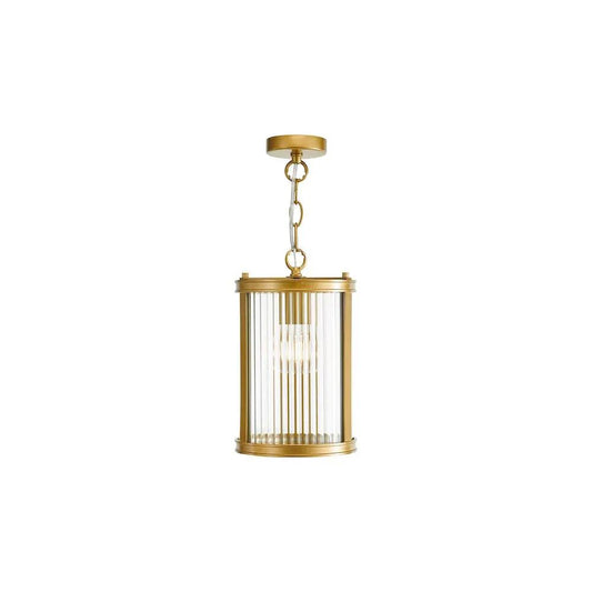 dar lighting Där Lighting Group, BIA0163 Bianka Pendant Bronze and Ribbed Glass - dar lighting Där Lighting Group, BIA0163 Bianka Pendant Bronze and Ribbed Glass