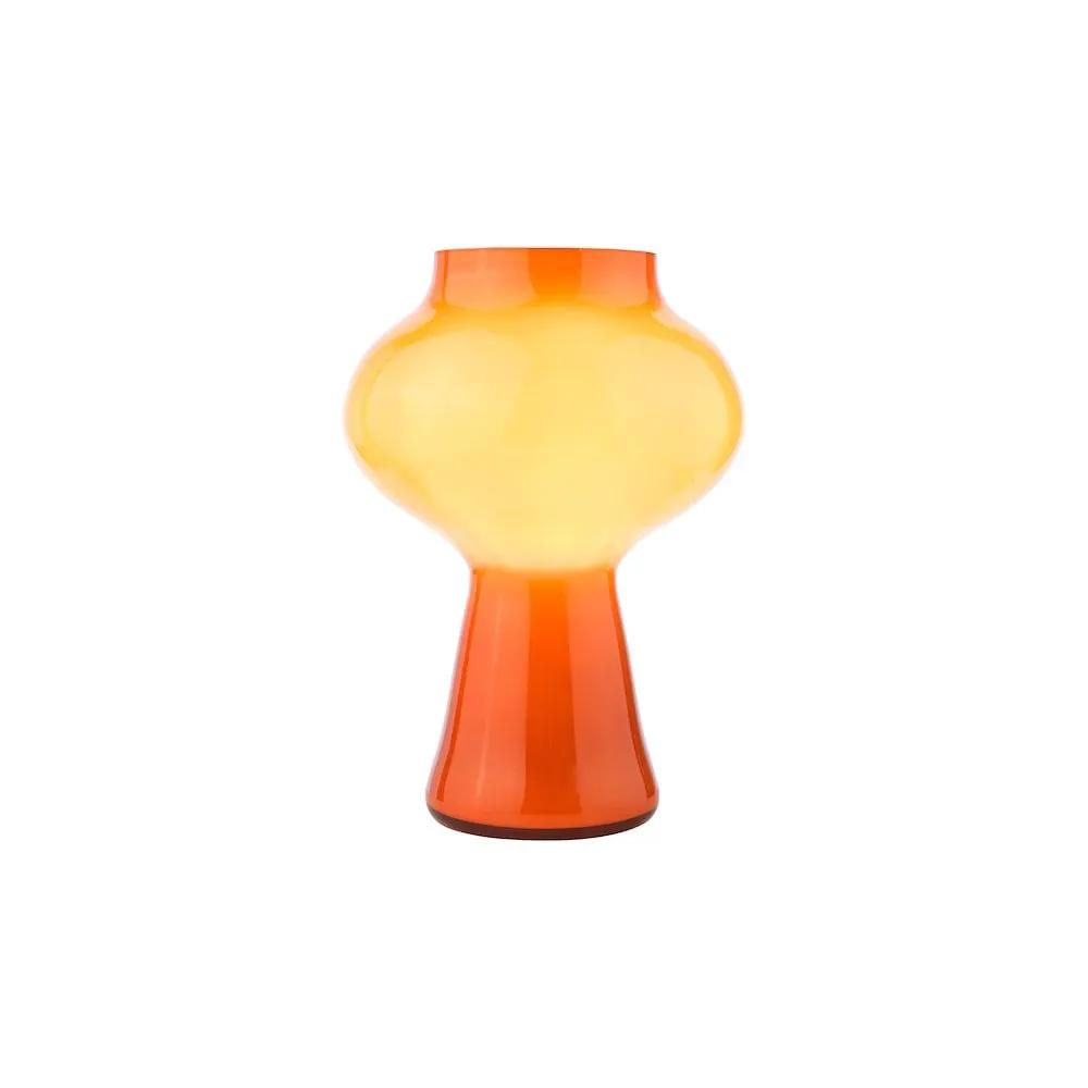 dar lighting Där Lighting Group, CHR4211 Chrissy Table Lamp Orange Art Glass - dar lighting Där Lighting Group, CHR4211 Chrissy Table Lamp Orange Art Glass
