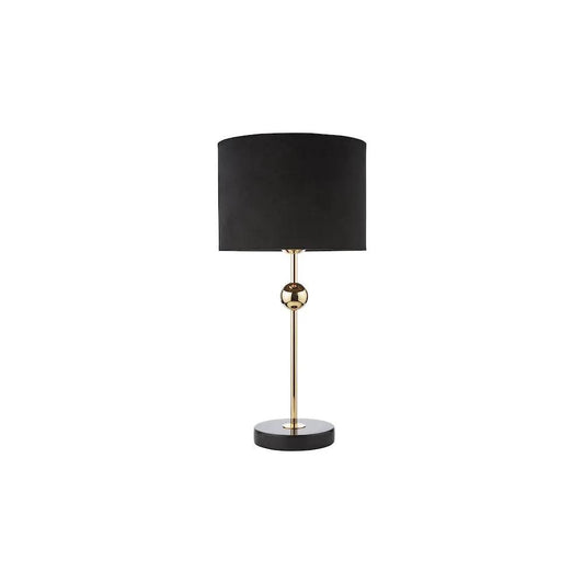 dar lighting Där Lighting Group, JIL4222 Jillian Table Lamp Marble and Polished Gold With Shade - dar lighting Där Lighting Group, JIL4222 Jillian Table Lamp Marble and Polished Gold With Shade