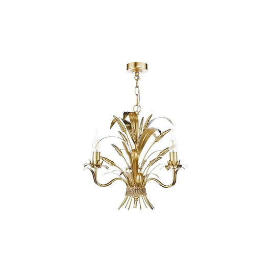 dar lighting Där Lighting Group, PHA0335 Phaedra 3 Light Pendant Gold - dar lighting Där Lighting Group, PHA0335 Phaedra 3 Light Pendant Gold