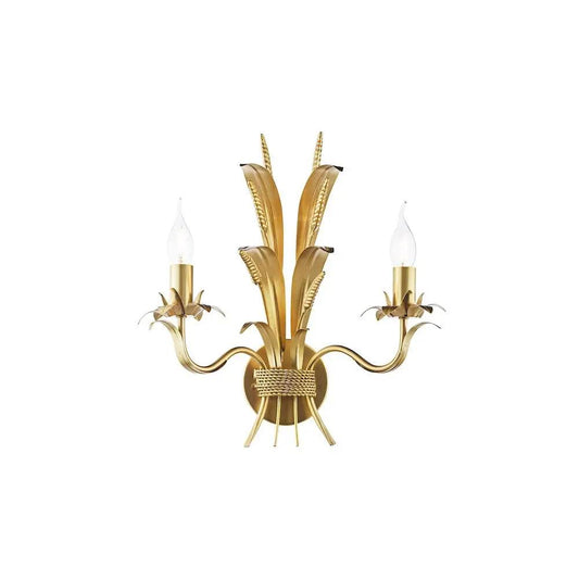 dar lighting Där Lighting Group, PHA0935 Phaedra 2 Light Wall Light Gold - dar lighting Där Lighting Group, PHA0935 Phaedra 2 Light Wall Light Gold