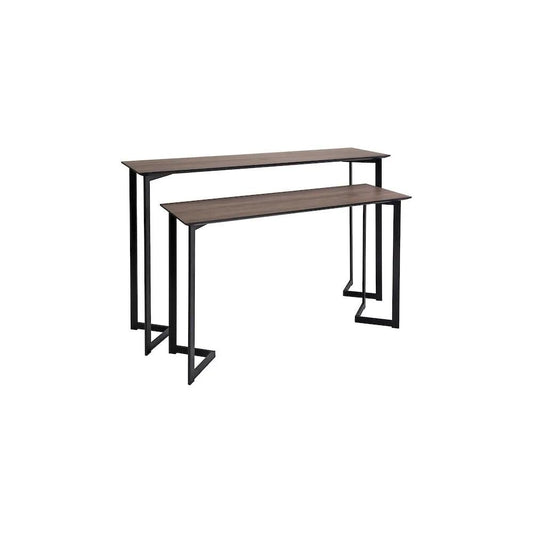dar lighting Där Lighting Group, 001LUL001 Lulani Nested Console Tables Mocha - dar lighting Där Lighting Group, 001LUL001 Lulani Nested Console Tables Mocha